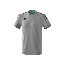 Essential 5-C T-Shirt grau melange/schwarz M