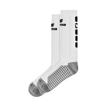 CLASSIC 5-C Socken lang wei/schwarz 47-50